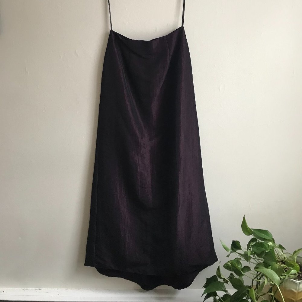 Betsy & Adam Gorgeous Purple Maxi Skirt